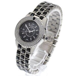 Dior crystal CD112119 diamond bezel index diamond Quartz Ladies Watch_900465
